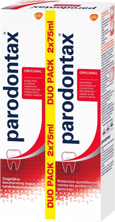 Zahnpasta Fluorid 2 X 75 ml Online-Schnäppchen